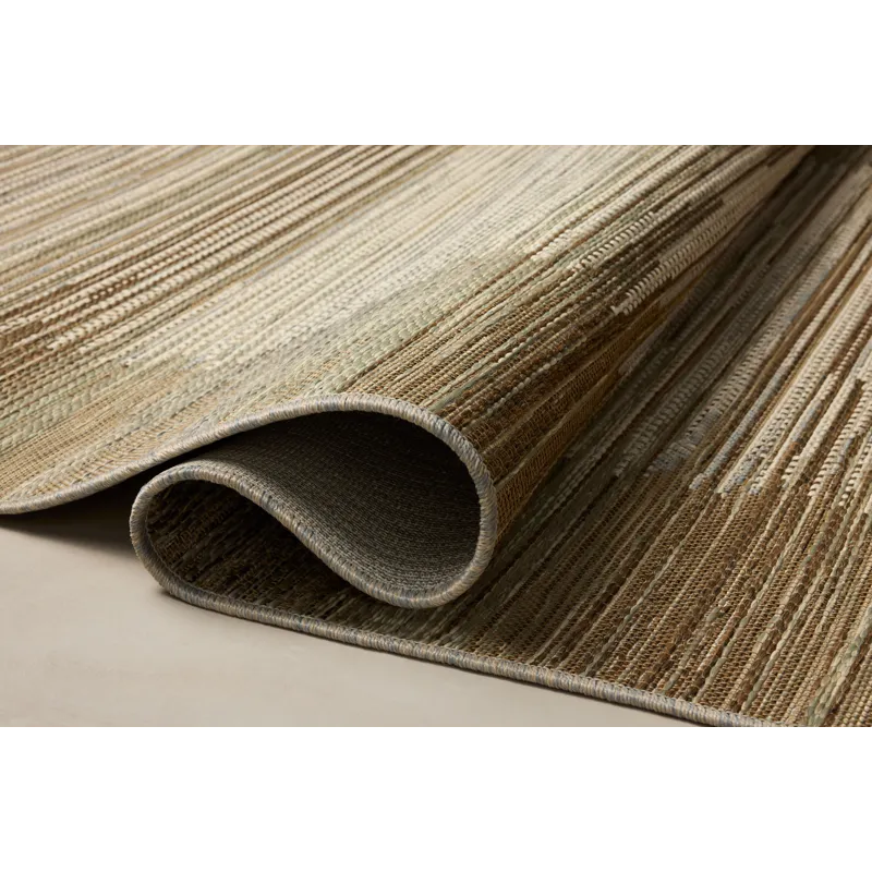 Loloi Saylor Earth / Natural 6\'-3\" x 9\'-2\" Indoor/Outdoor Rug