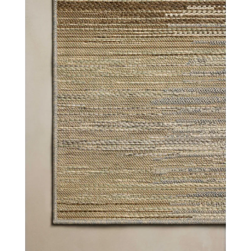 Loloi Saylor Earth / Natural 6\'-3\" x 9\'-2\" Indoor/Outdoor Rug