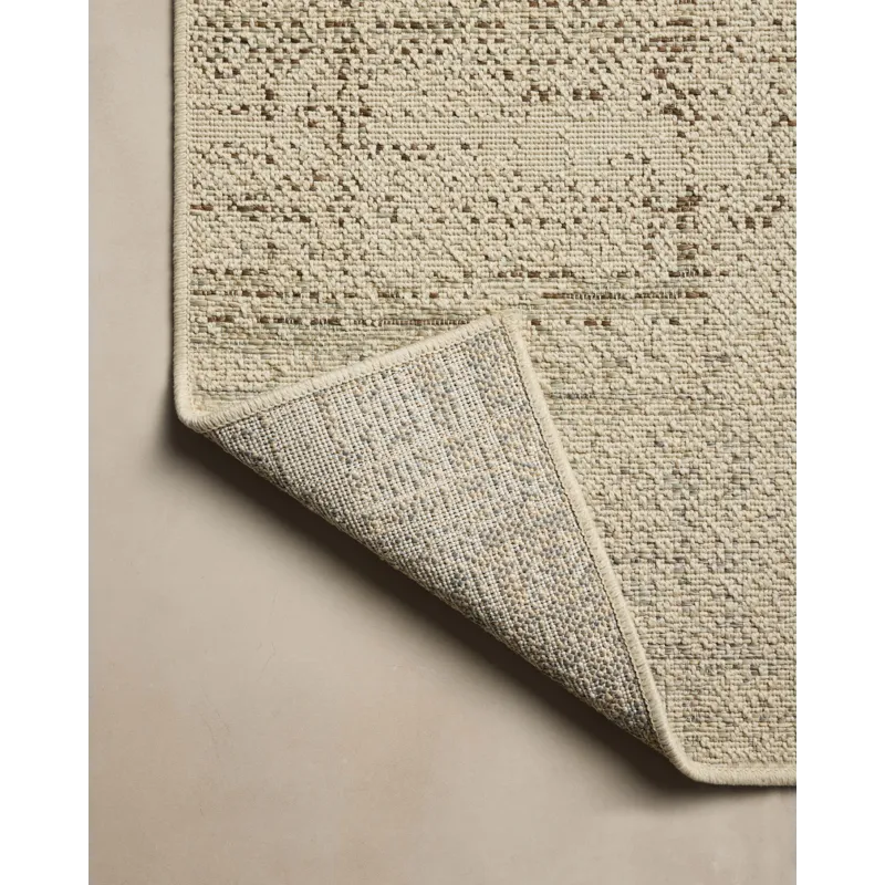Loloi Saylor Ivory / Fog 2\'-3\" x 3\'-9\" Indoor/Outdoor Rug