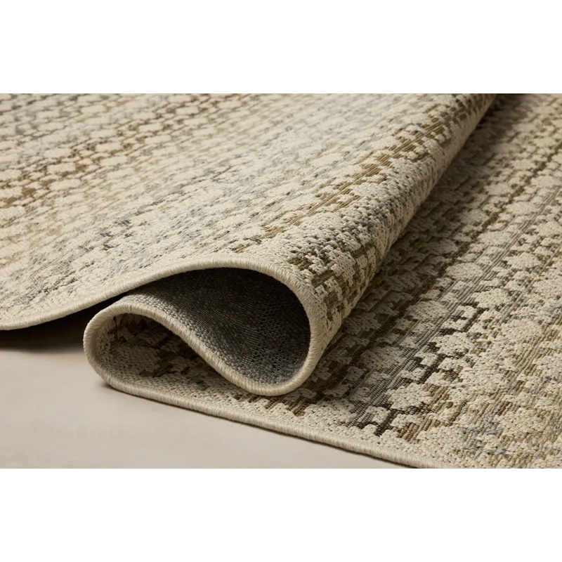 Loloi Saylor Ivory / Multi 9\'-2\" x 13\' Indoor/Outdoor Rug