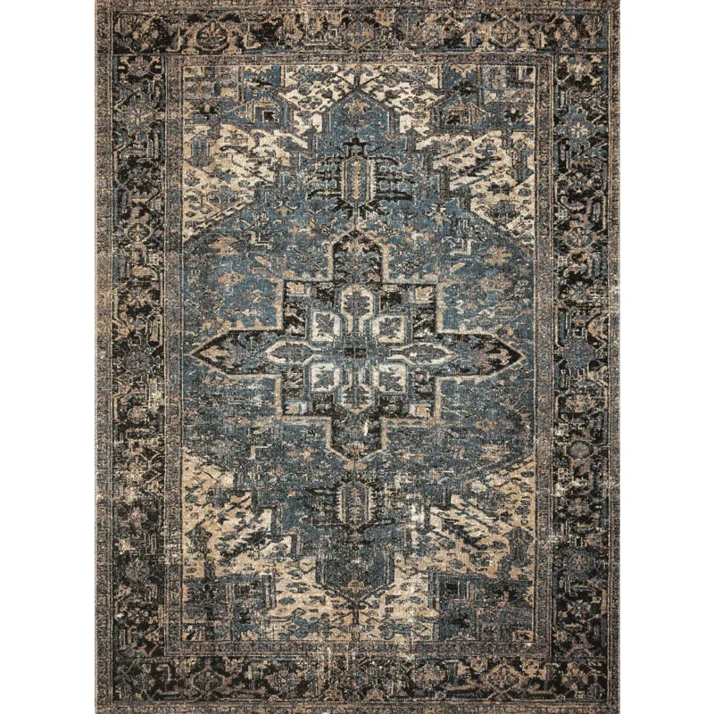 Sebastian Ocean / Midnight Rug (6' 7" X 9' 4")