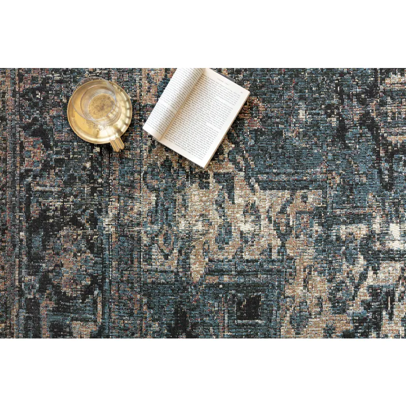 Sebastian Ocean / Midnight Rug (6' 7" X 9' 4")