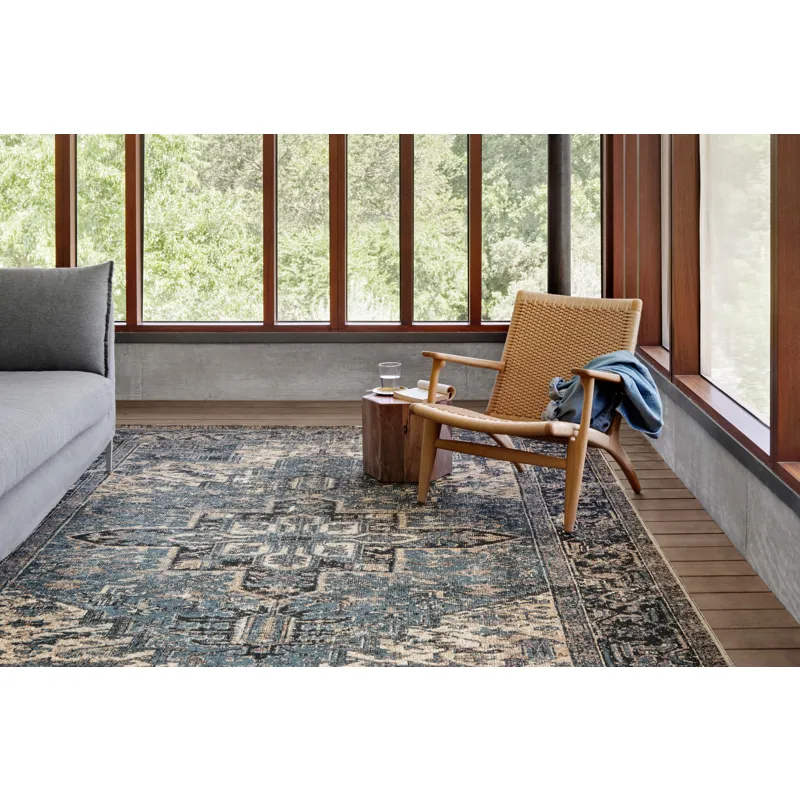 Sebastian Ocean / Midnight Rug (6' 7" X 9' 4")