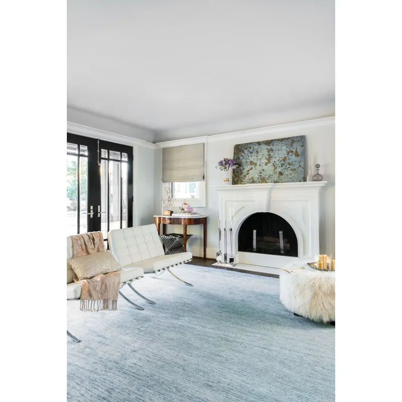 Serena Lt. Blue Rug (9' 6" X 13' 6")