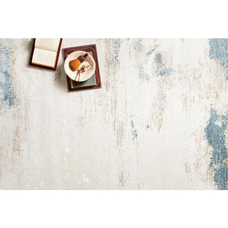 Sienne Sand / Ocean Rug (2' 7" X 8' 0")