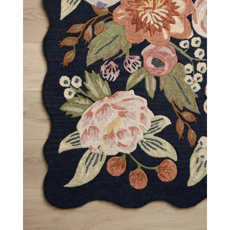 Loloi X Rifle Paper Co. Silhouette 2\'-3\" X 3\'-9\" Rug