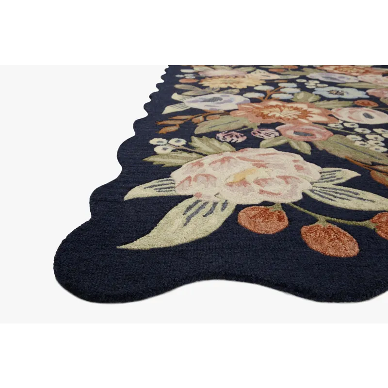 Loloi X Rifle Paper Co. Silhouette 2\'-3\" X 3\'-9\" Rug