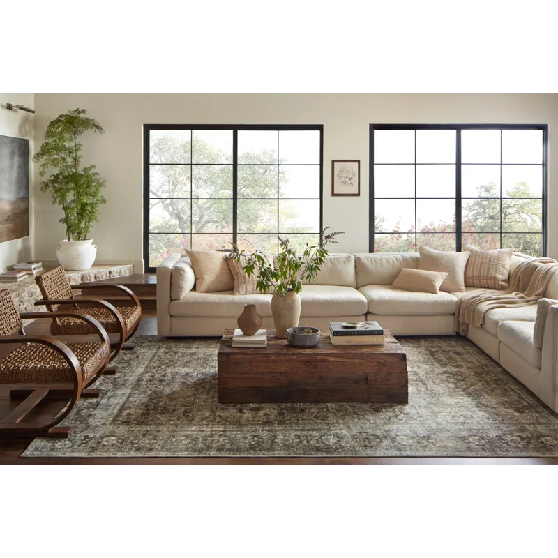 Loloi X Magnolia Home By Joanna Gaines Sinclair 2\'-3\" X 3\'-9\" Rug