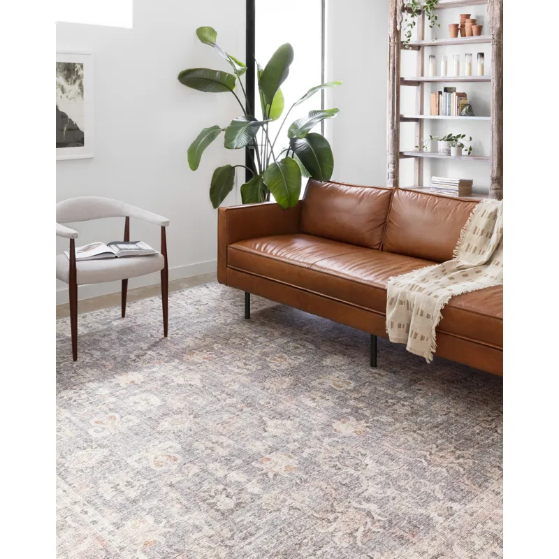Skye Grey / Apricot Rug (2' 0" X 5' 0")