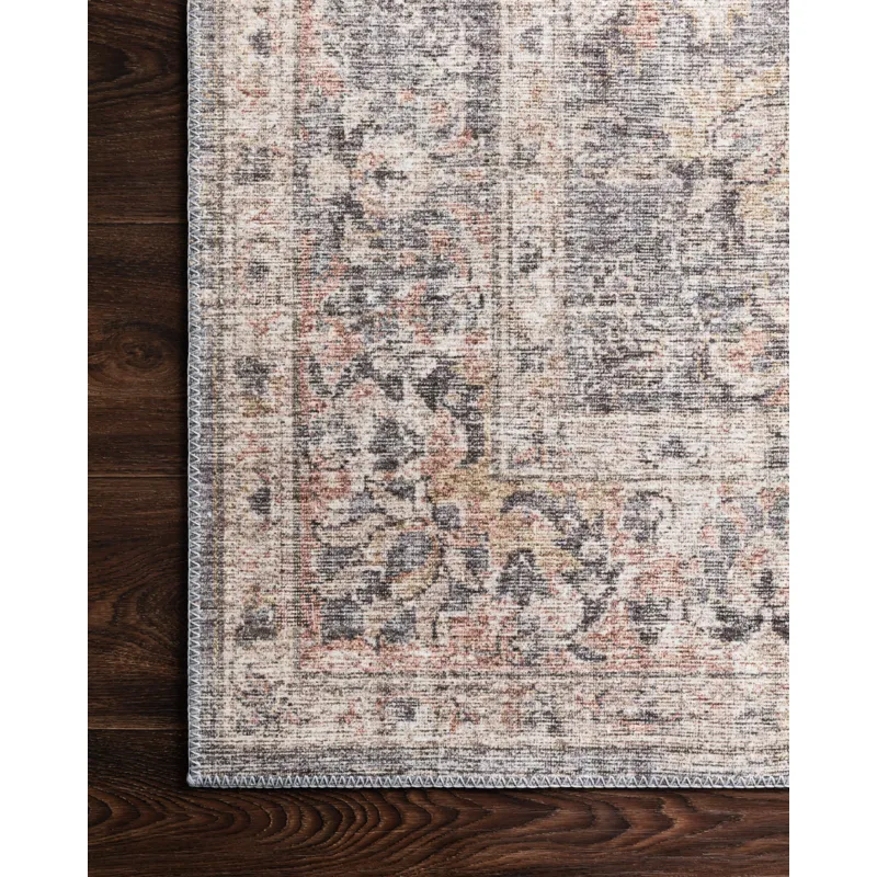 Skye Grey / Apricot Rug (2' 0" X 5' 0")