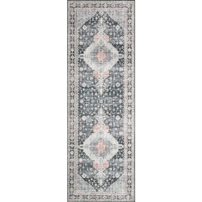 Skye Charcoal / Multi Rug (2' 0" X 5' 0")