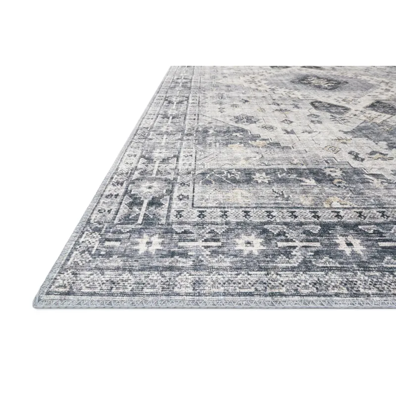 Skye Silver / Grey Rug (2' 0" X 5' 0")