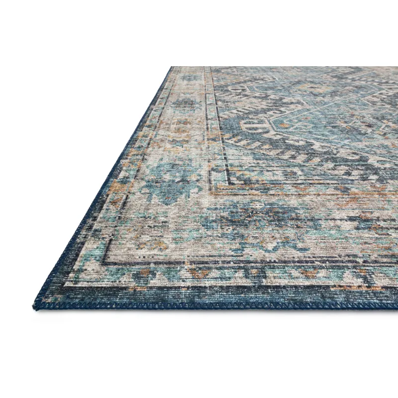 Skye Denim / Natural Rug (7' 6" X 9' 6")