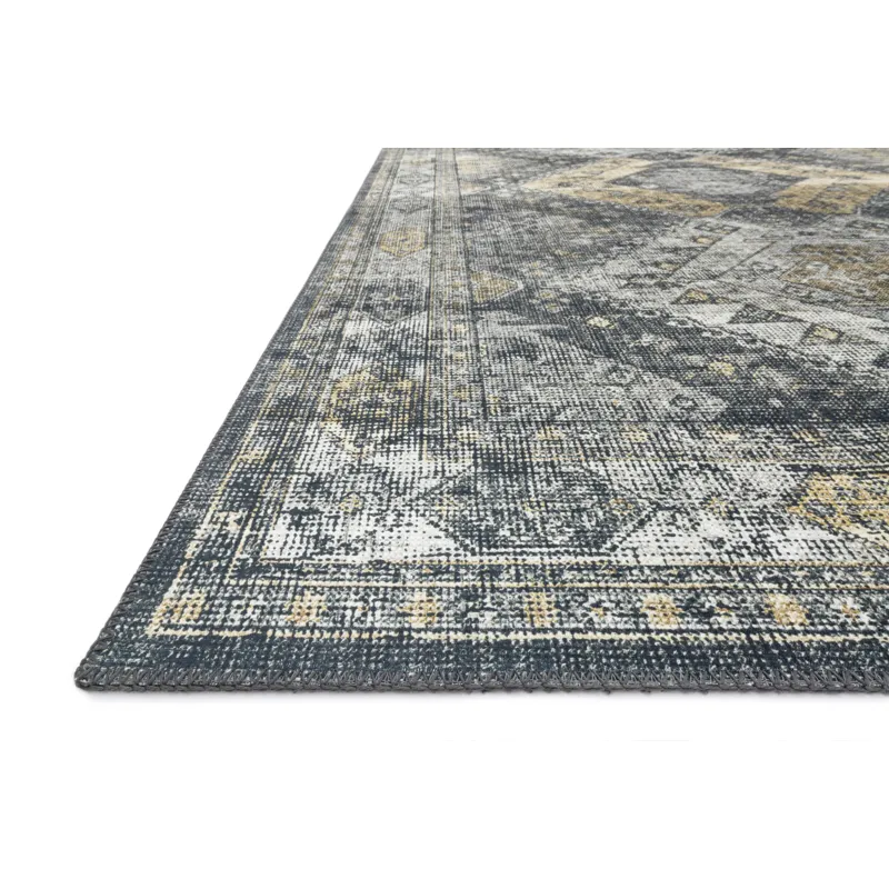 Skye Graphite / Silver Rug (2' 0" X 5' 0")