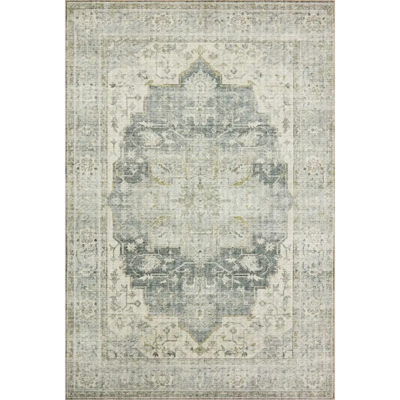Skye Charcoal / Dove Rug (2' 0" X 5' 0")