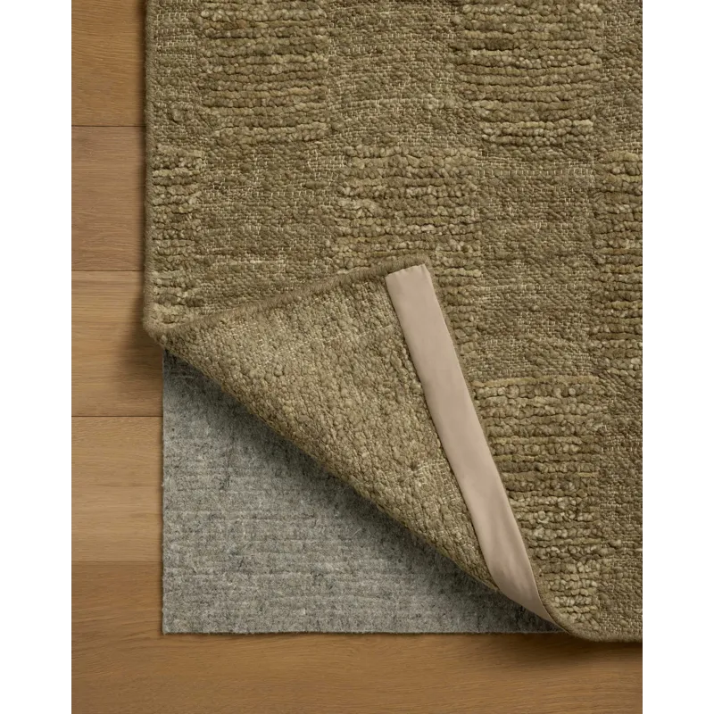Leanne Ford x Loloi Sowerby Olive 5\'-6\" x 8\'-6\" Rug