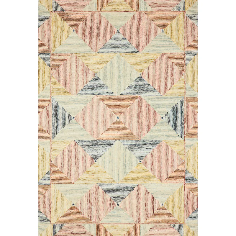 Spectrum Ivory / Multi Rug (2' 6" X 7' 6")