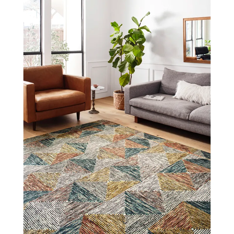 Spectrum Lagoon / Spice Rug (2' 3" X 3' 9")