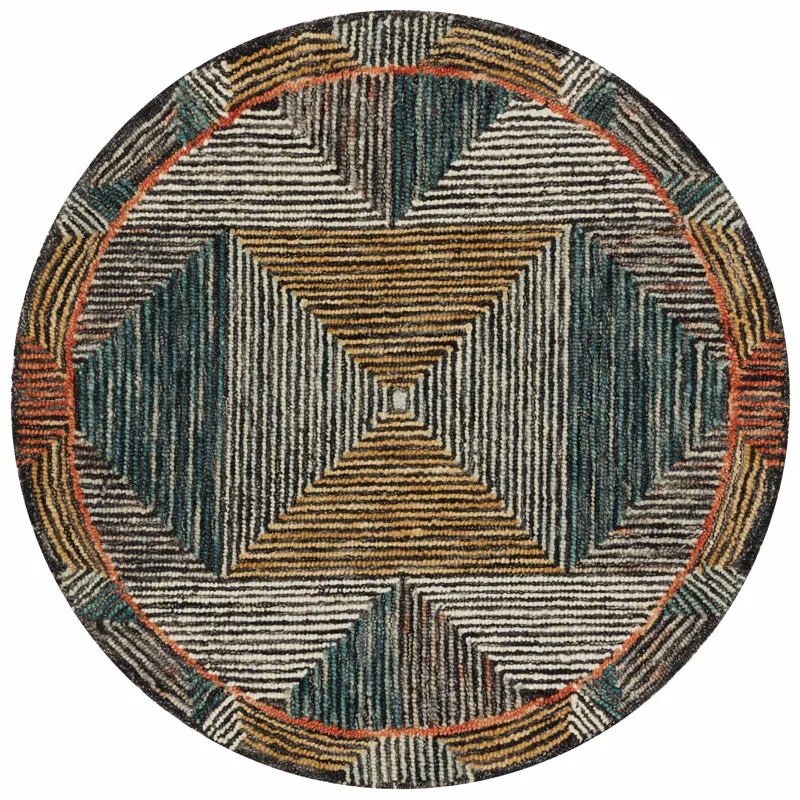 Spectrum Lagoon / Spice Rug (2' 3" X 3' 9")