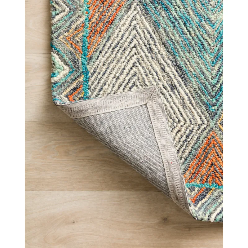 Spectrum Sunset / Ocean Rug (5' 0" X 7' 6")