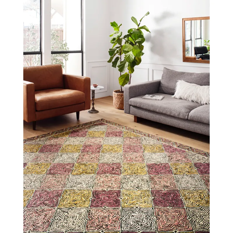 Spectrum Charcoal / Multi Rug (2' 0" X 5' 0")
