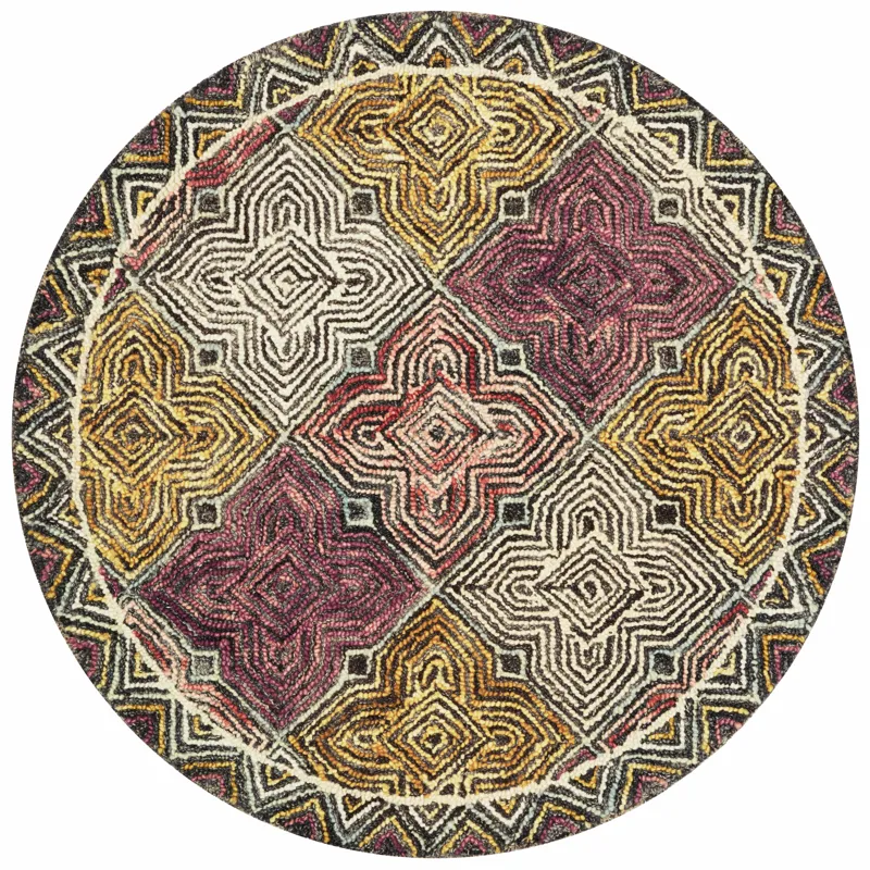 Spectrum Charcoal / Multi Rug (2' 0" X 5' 0")