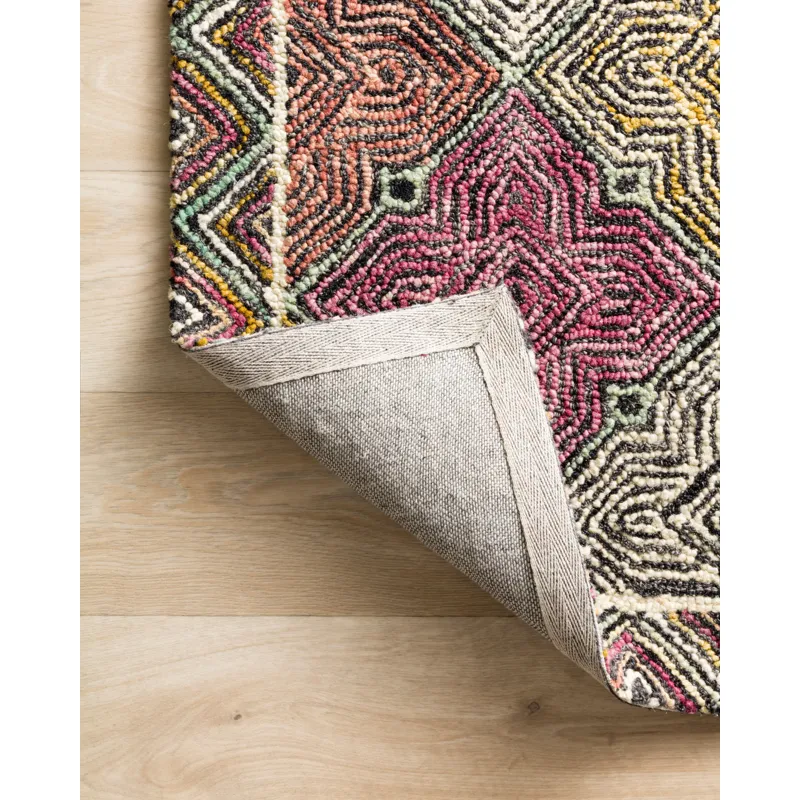 Spectrum Charcoal / Multi Rug (2' 0" X 5' 0")