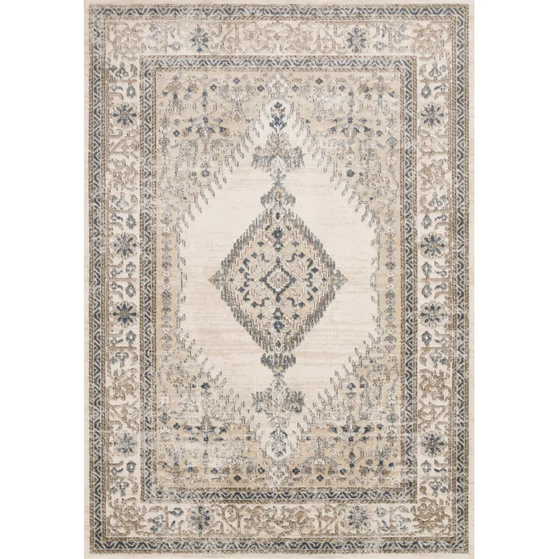 Teagan Oatmeal / Ivory Rug (2' 8" X 10' 6")