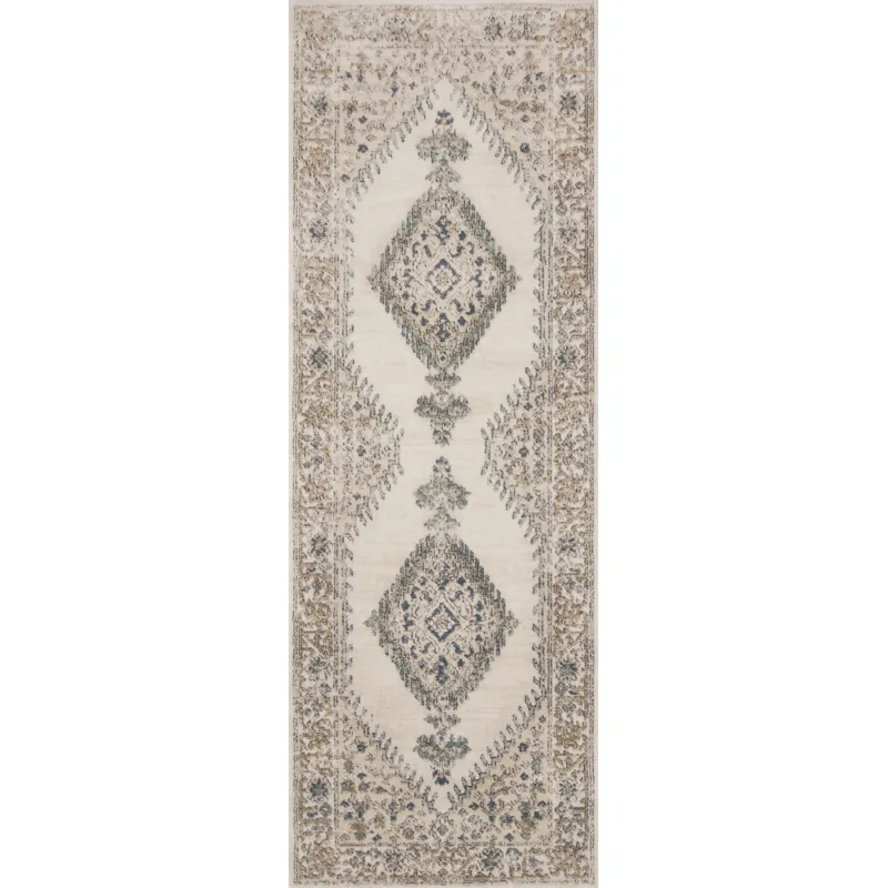 Teagan Oatmeal / Ivory Rug (2' 8" X 10' 6")