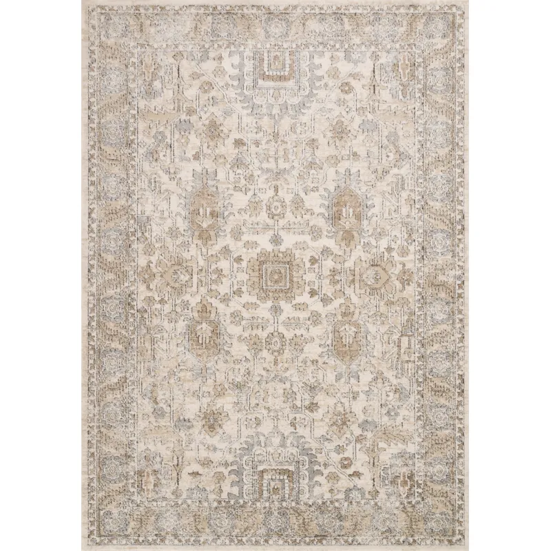 Teagan Ivory / Sand Rug (3' 4" X 5' 7")