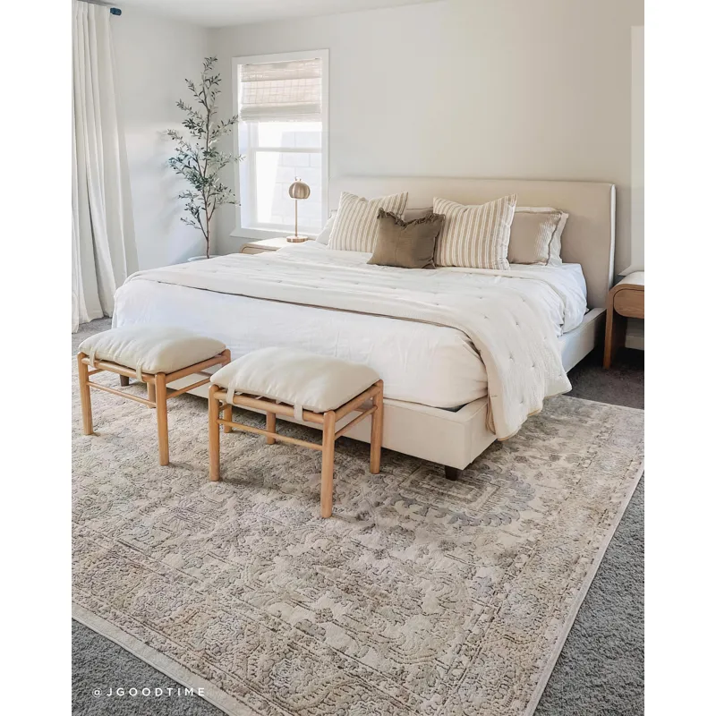 Teagan Ivory / Sand Rug (3' 4" X 5' 7")