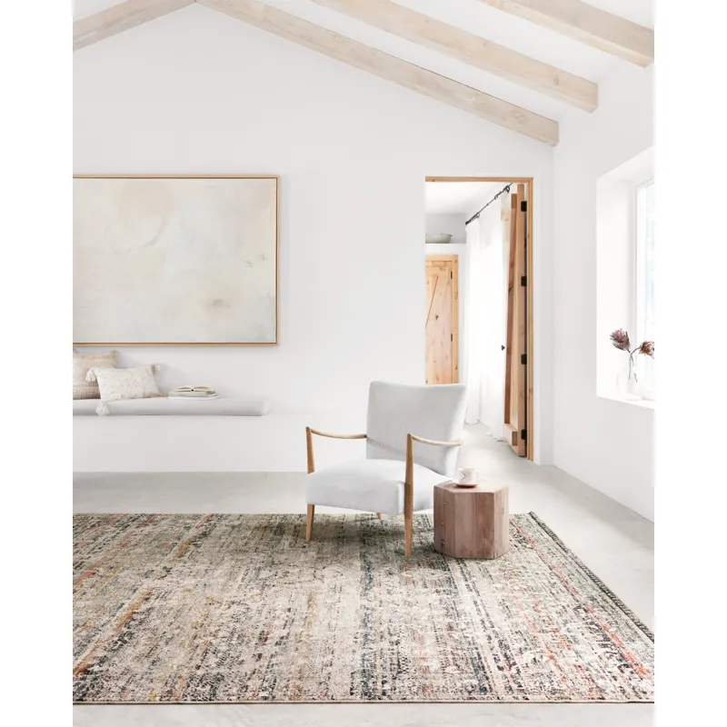 Theia Taupe / Multi Rug (6' 7" X 9' 6")