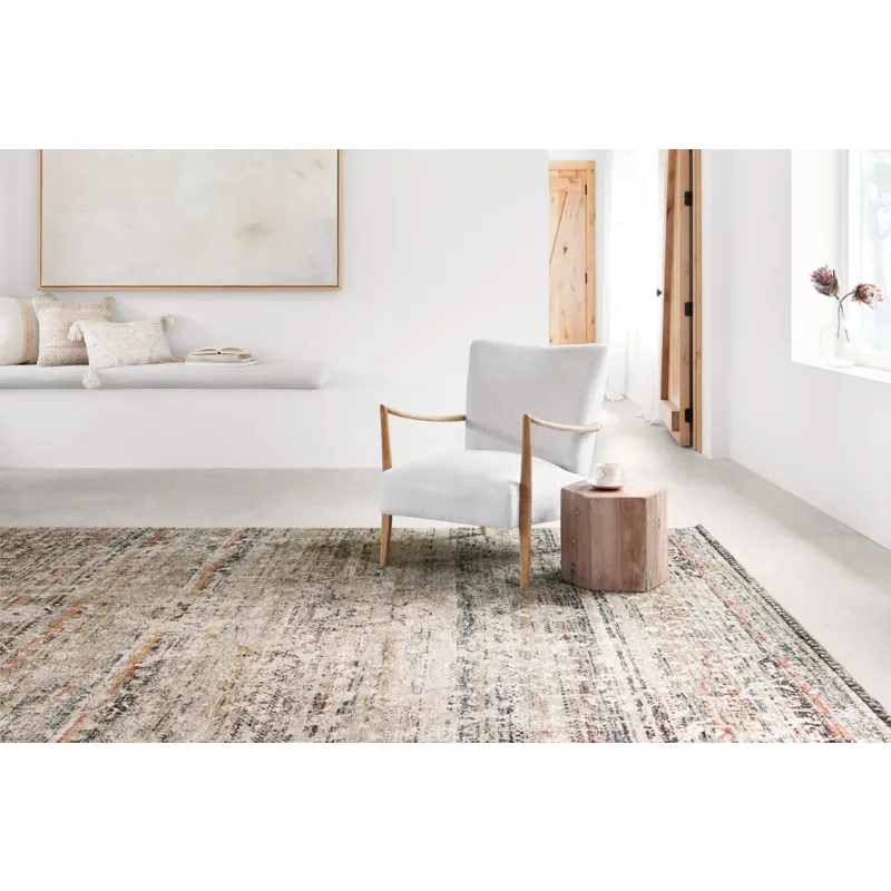 Theia Taupe / Multi Rug (6' 7" X 9' 6")