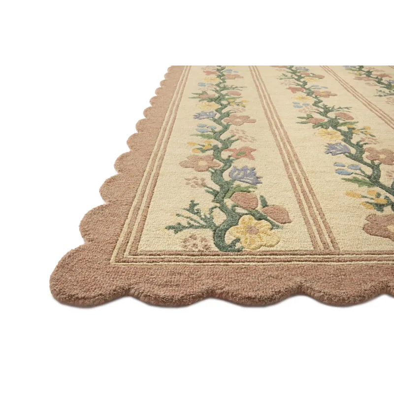 Rifle Paper Co. x Loloi Thistle Blush / Multi Rug