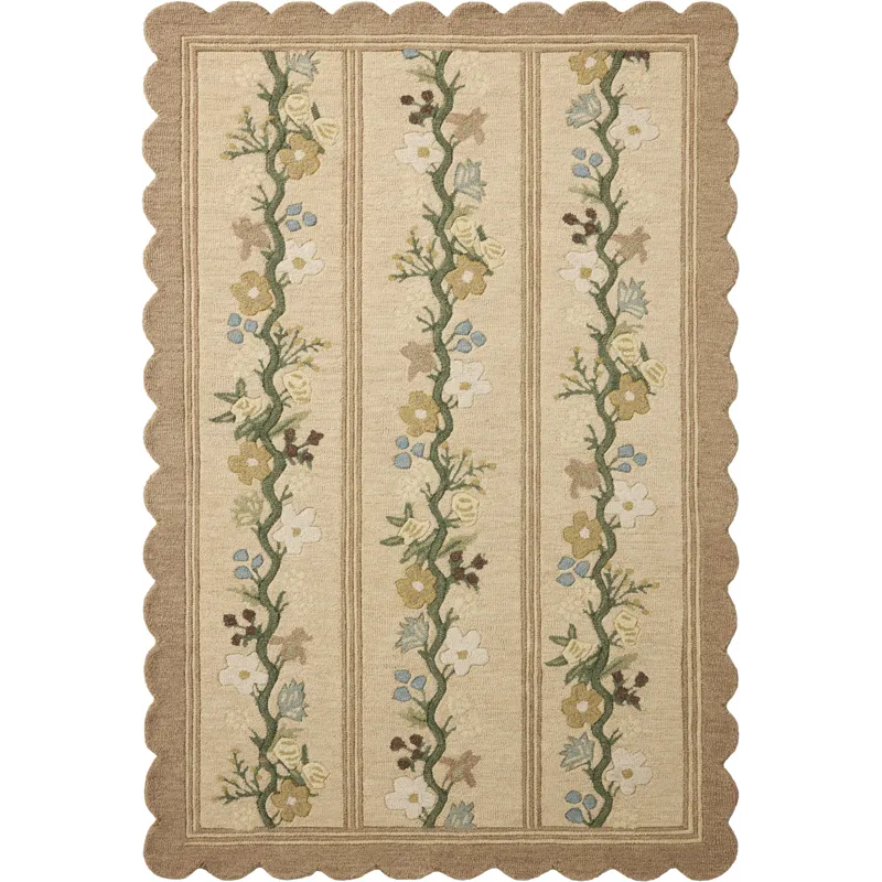 Rifle Paper Co. x Loloi Thistle Neutral / Multi Rug
