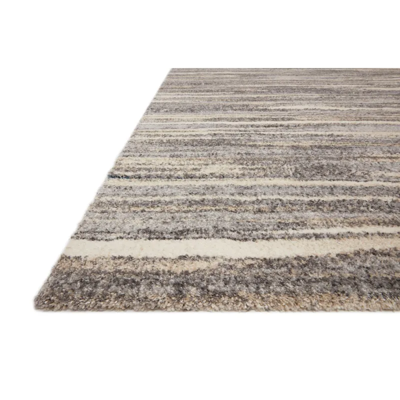 Theory Mist / Beige Rug (9' 6" X 13')