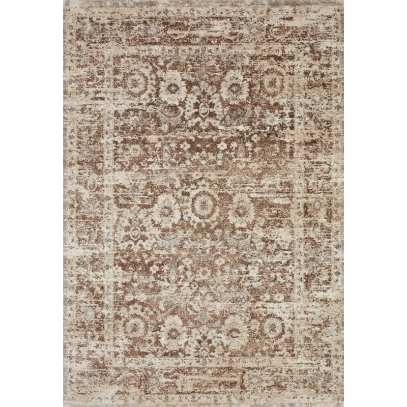 Theory Mocha / Natural Rug (9' 6" X 13')