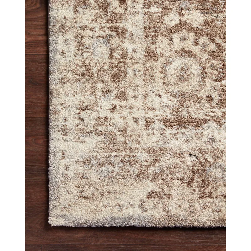 Theory Mocha / Natural Rug (9' 6" X 13')