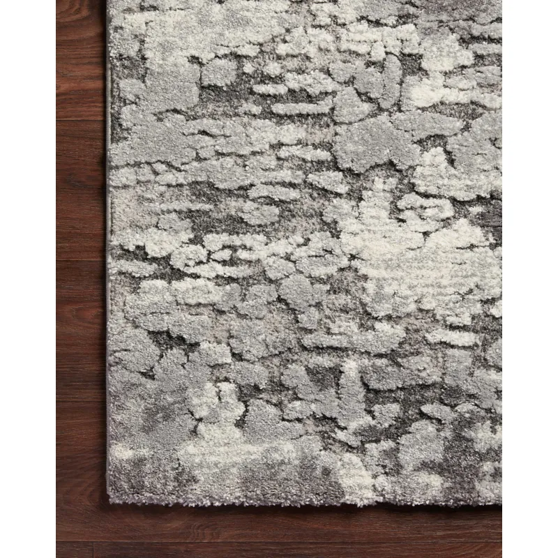 Theory Charcoal / Grey Rug (7' 10" X 10' 10")