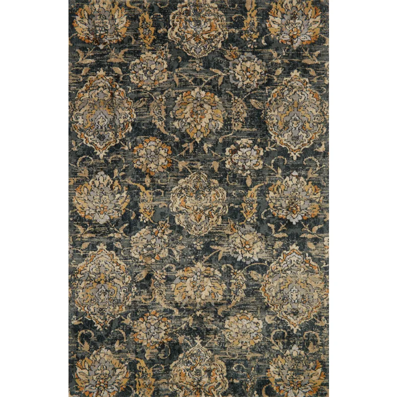 Torrance Charcoal Rug (2' 7" X 4')