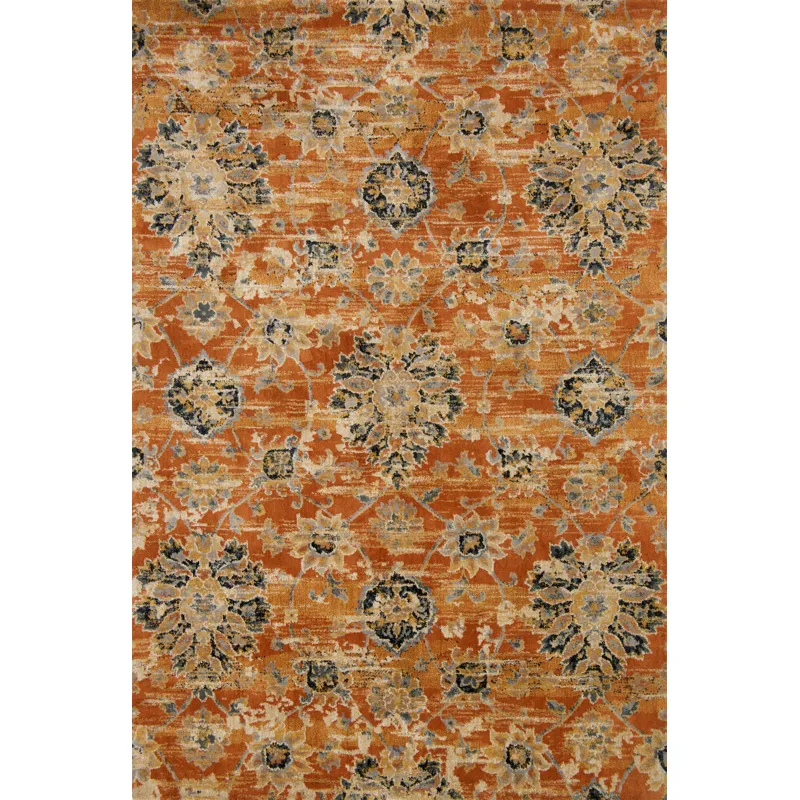 Torrance Rust Rug (2' 7" X 4')