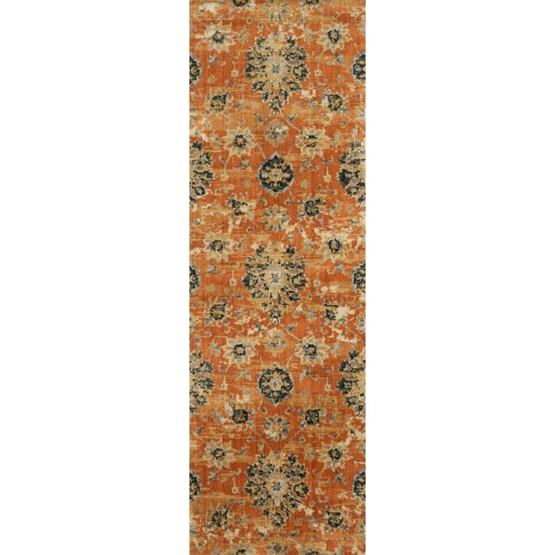 Torrance Rust Rug (2' 7" X 4')