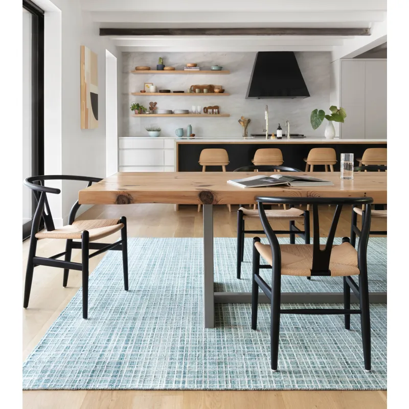 Urbana Aqua Rug (9' 6" X 13' 6")