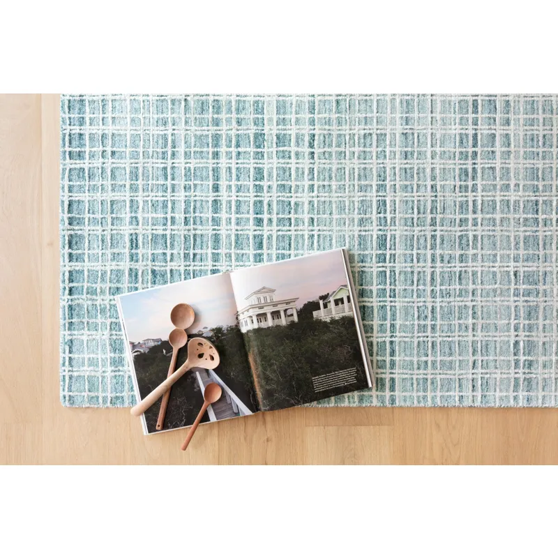 Urbana Aqua Rug (9' 6" X 13' 6")