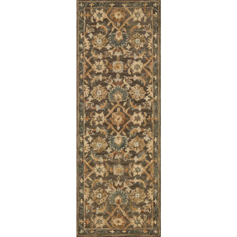 Victoria Dk Taupe / Multi Rug (2' 3" X 3' 9")