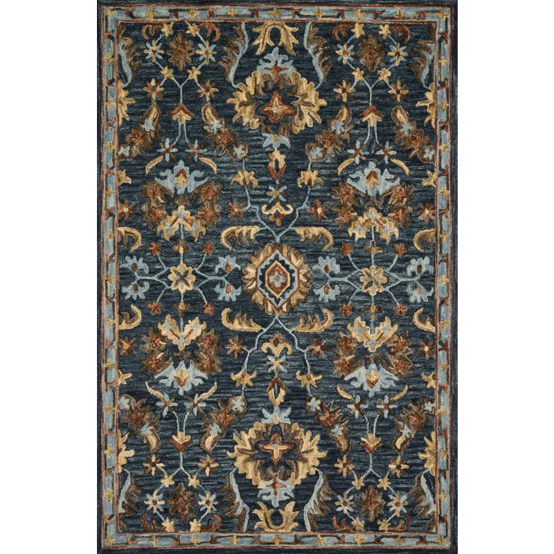 Victoria Denim / Multi Rug (2' 3" X 3' 9")