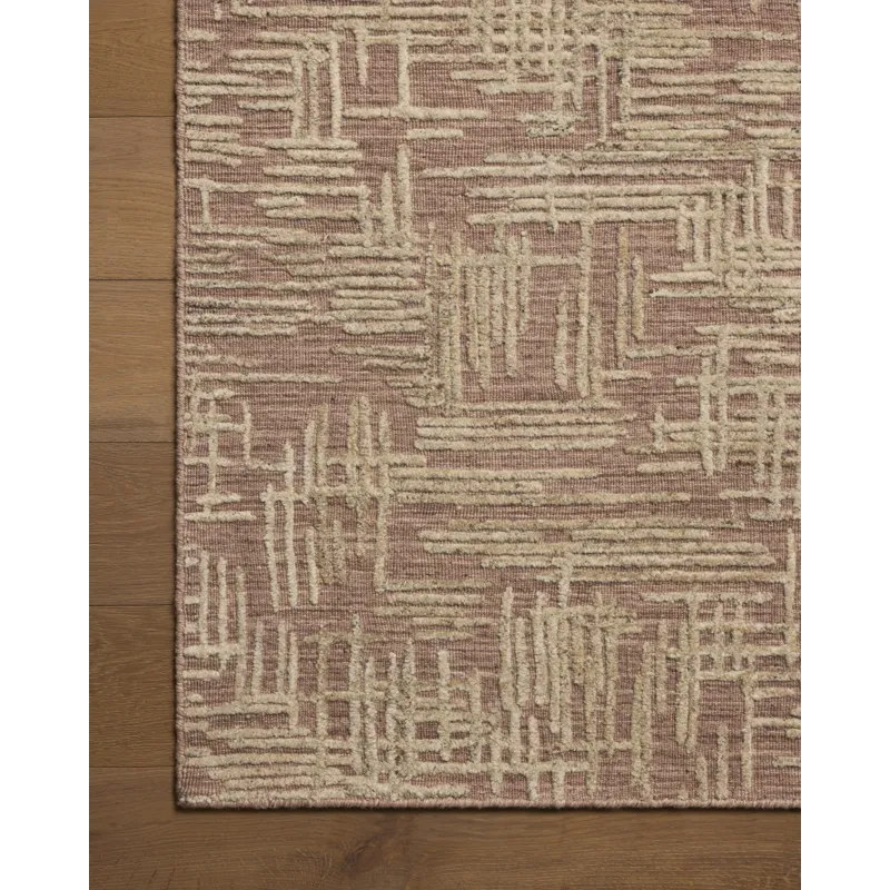 Loloi Woodriff Brick / Natural Rug