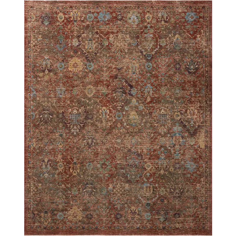 Loloi Winchester Rust / Multi Rug