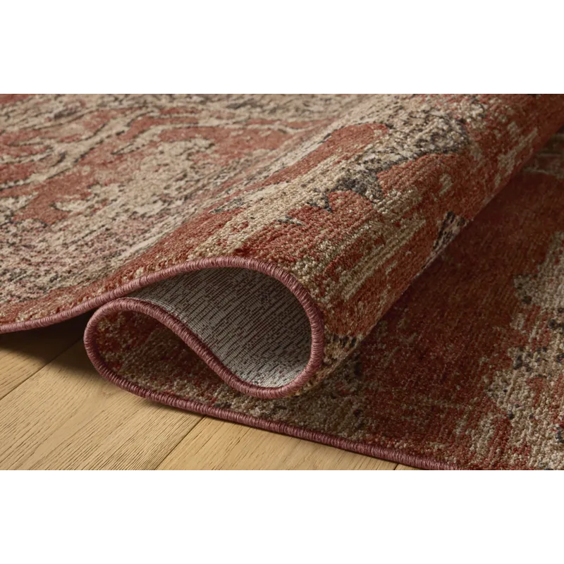 Loloi Winchester Brick / Beige Rug