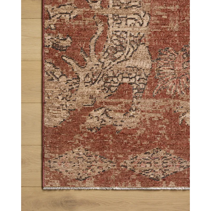 Loloi Winchester Brick / Beige Rug